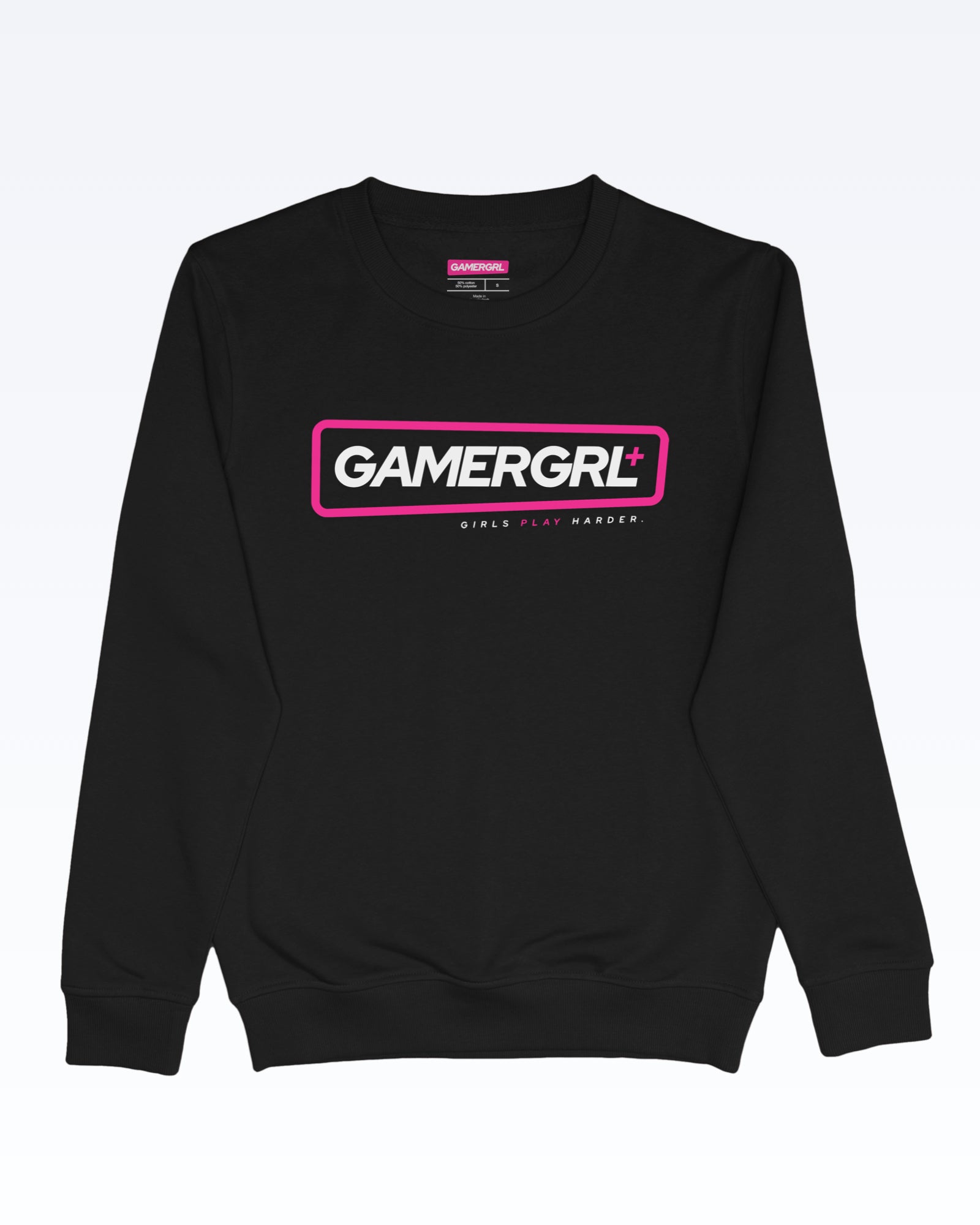GamerGRL™ Classic Crewneck Black